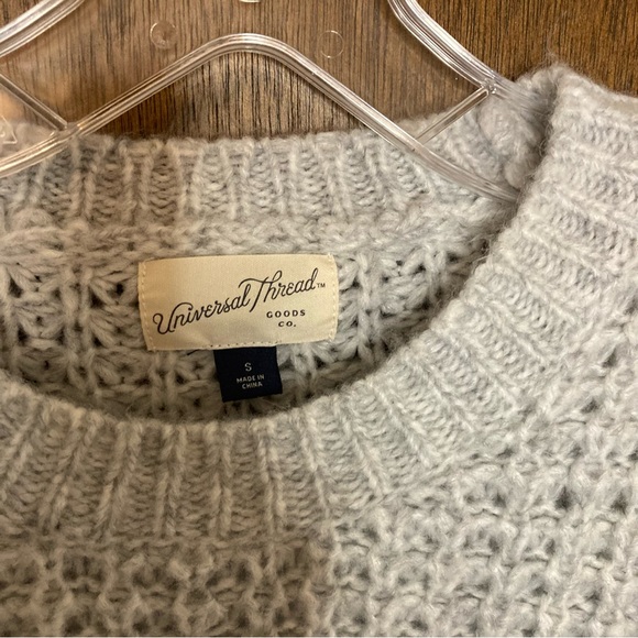 Universal Thread Sweater, Grey, Purple, Soft Black - Picture 3 of 6